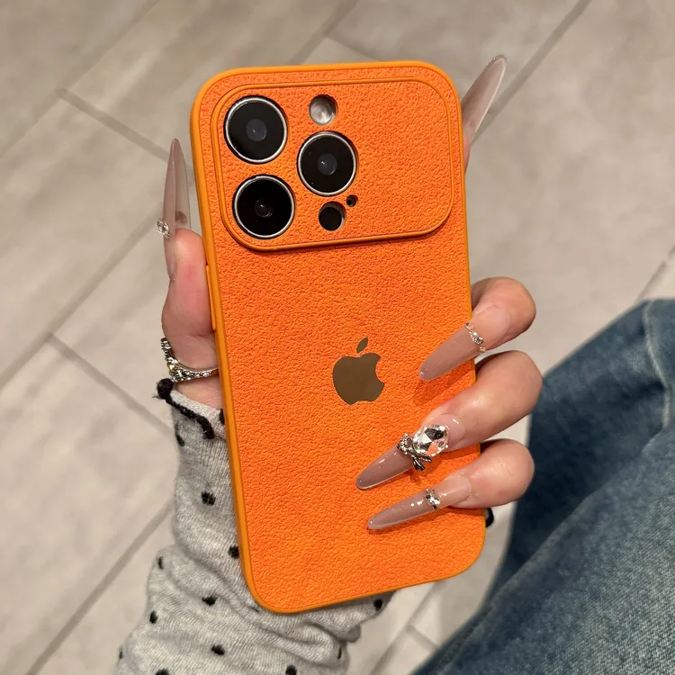 新款月坑纹全包磨砂手机壳适用苹果16/17promax小众15/14/13简约