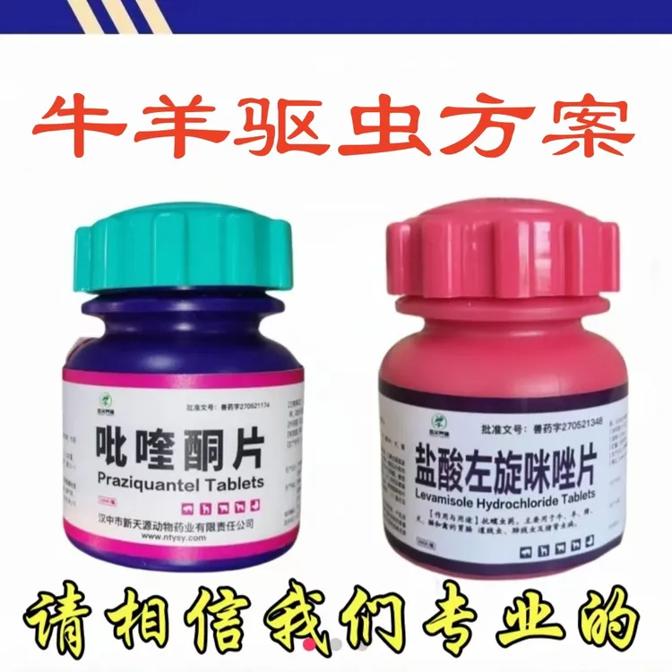 驱虫组合（吡喹酮+左旋咪唑）