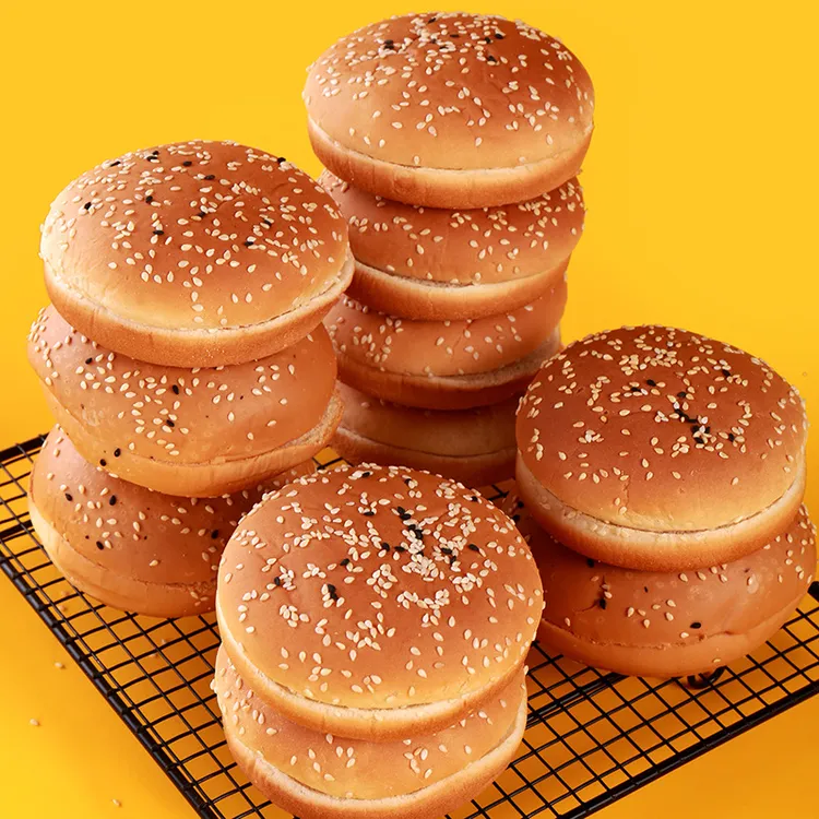 汉堡胚面包胚西式糕点点心 快餐甜点半成品面包早餐代餐食品