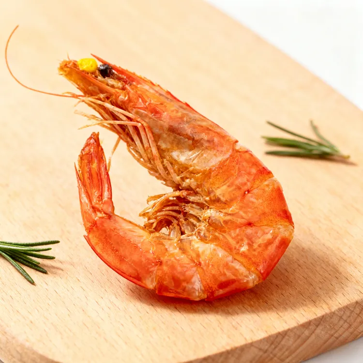 【海福多】即食盐田虾干Q弹劲道零食下酒菜干烤大虾