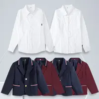 艾顿校服中小学生英伦学院枣红色西服藏青色礼服男女童表演服套装