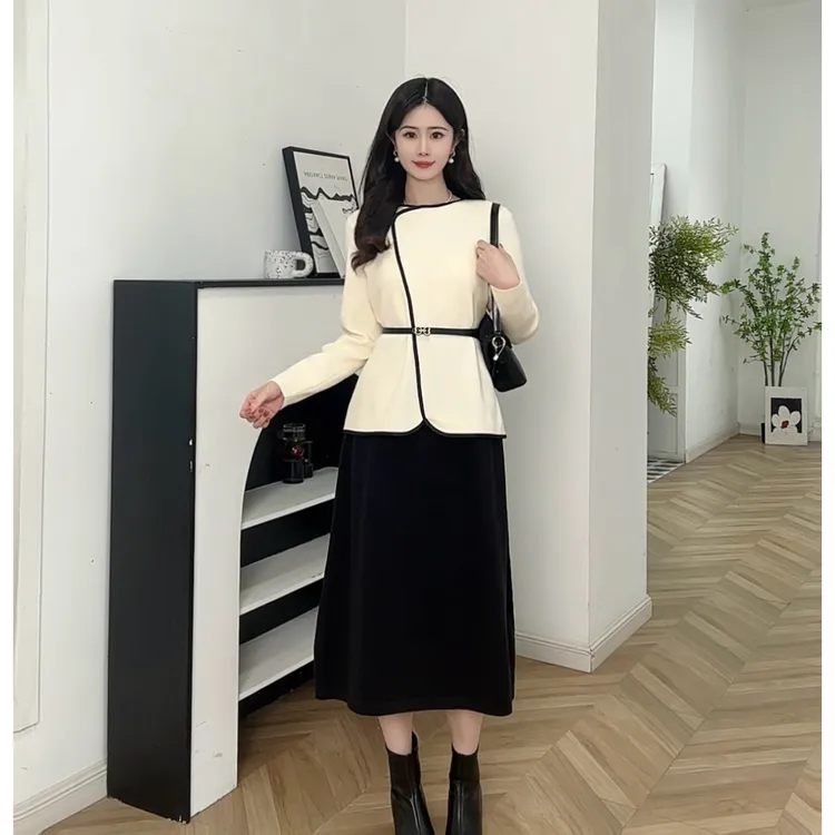 IEF/爱依服2025新款秋冬季毛织上下套裙