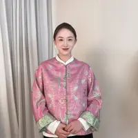 【彩鳞宝相】2025新款新中式国风宋锦外套HJ-166