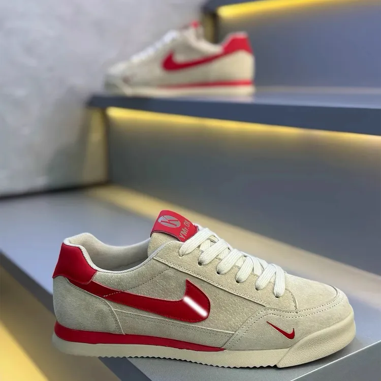 潮流高级感男鞋2025年秋冬新款轻奢休闲百搭小白鞋透气时尚阿甘鞋