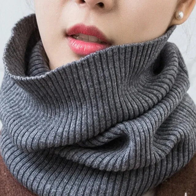 采购产品男女羊绒围巾，颈椎假领，秋冬加厚暖羊毛线颈套，针织围
