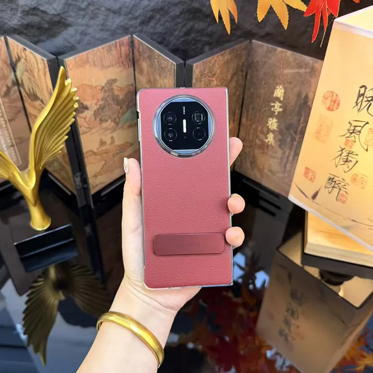 适用华为Matex5手机壳新款270°旋转支架超薄时尚后壳x5典藏版简约