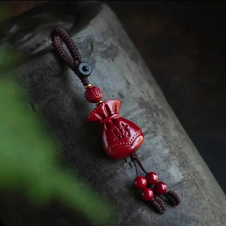 【师傅推荐】十二生肖财富袋钥匙挂件男女通用钱袋子钥匙扣挂件挂饰