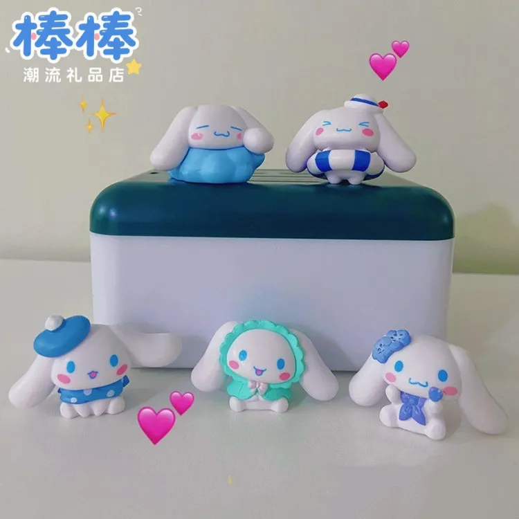 高颜值玉桂狗蛋糕装饰三丽鸥公仔手办盲盒玉桂狗diy配饰潮玩摆件