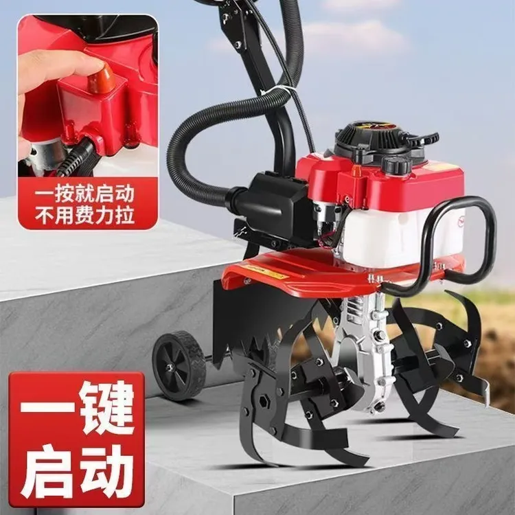 电动除草开沟电动锄草开沟机松土多功能一键启动旋耕机2025新款