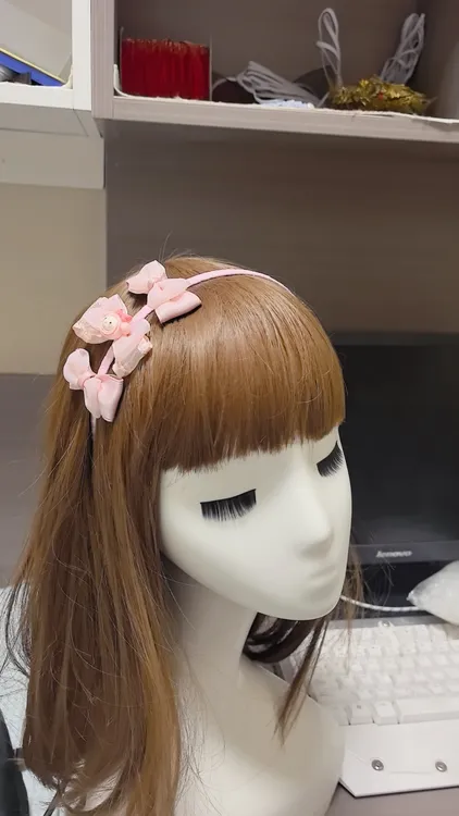 女森系2023年秋少女风中国风发饰头箍饰品发卡可爱