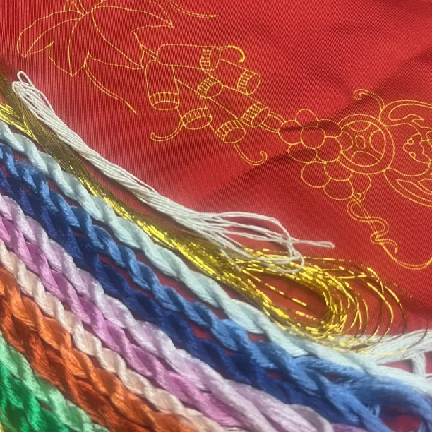 陈芳刚原创京绣《一夜暴富》材料包（不含绷圈）