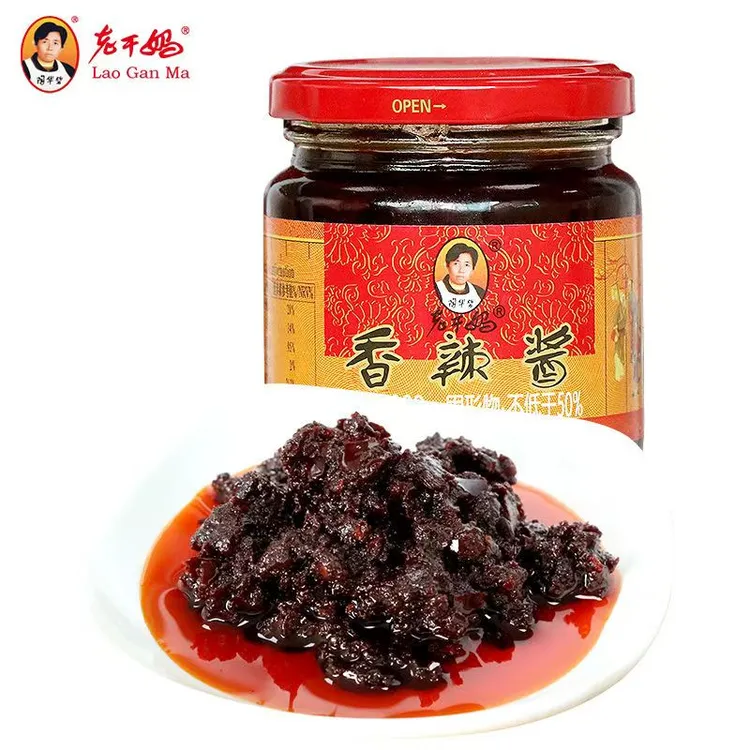 贵州特产老干妈香辣酱200g炒菜甜面酱辣椒酱拌面拌饭酱香辣酱1