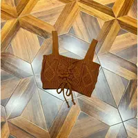 【Wan wan】麻花系带吊带背心