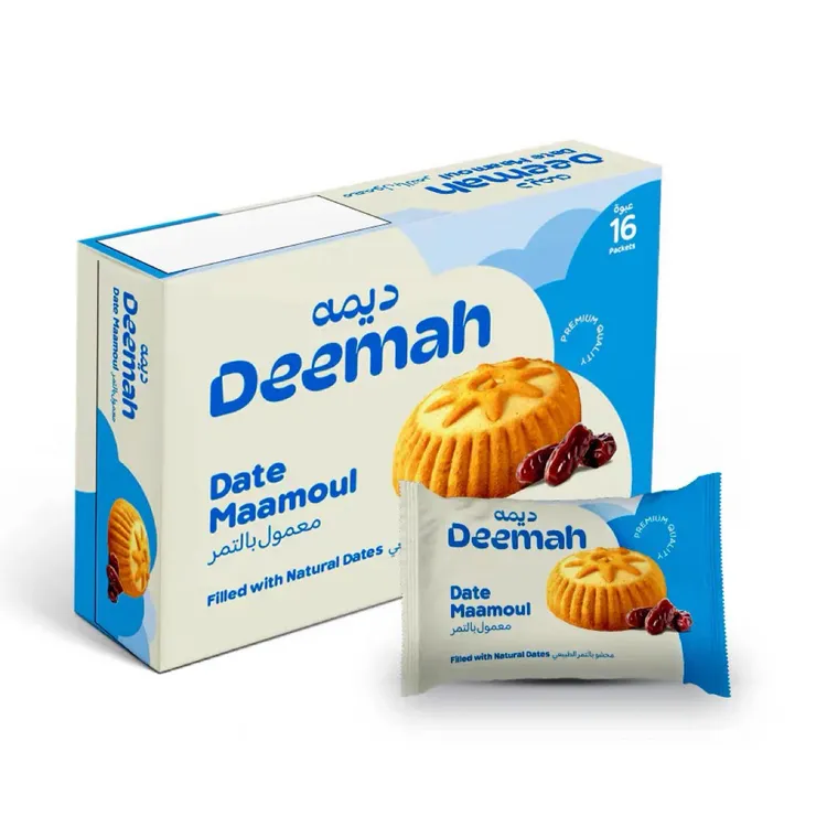沙特阿拉伯进口椰枣夹心曲奇饼干中东特色糕点夹心饼干