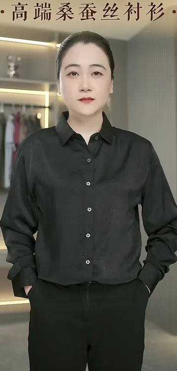 【正品专属】2025新款【100%香云纱】桑蚕丝男士高档长袖衬衫