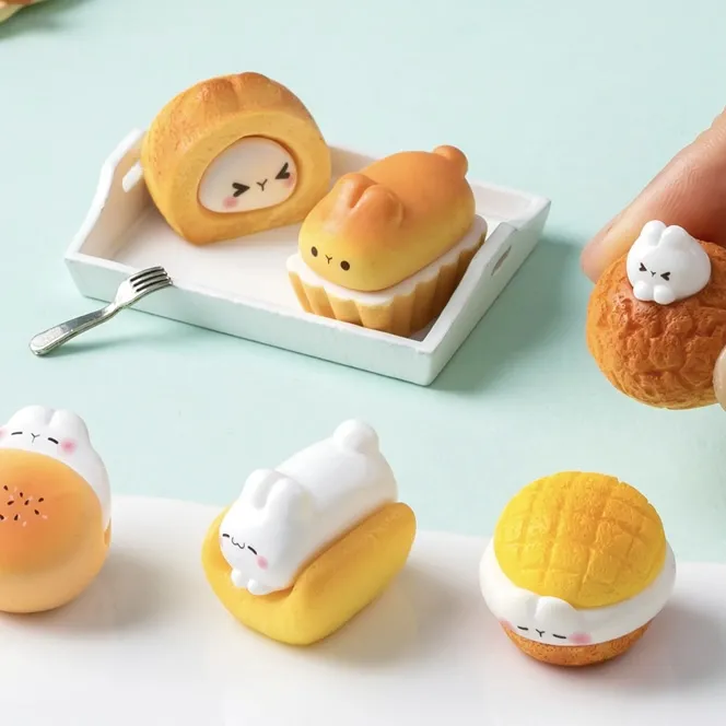 【代拆】【拍一拆二】迷你食玩摆件解压捏捏创意解压玩具