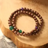 【郑师傅】鹅梨合香珠•双圈﹝6mm­­­­·56颗﹞古法合香珠非遗制作