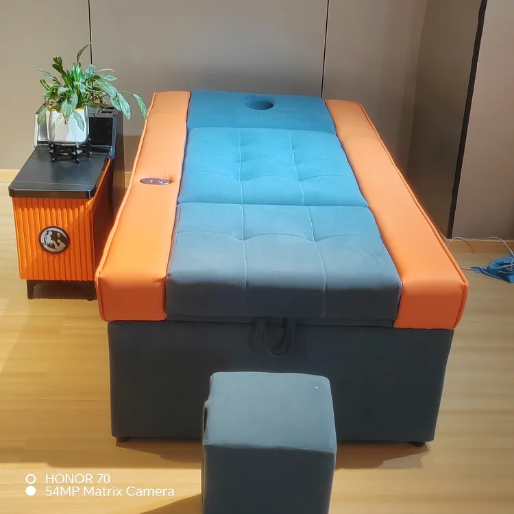 电动足浴沙发足疗沙发足疗按摩一体带盆可躺采耳沐足头疗一体沙发