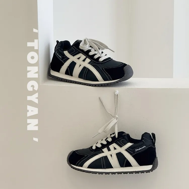 爆款男童运动鞋秋装新款中大童德训鞋潮洋气童鞋儿童跑步鞋58082