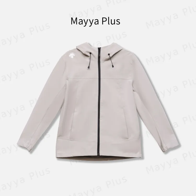 【都市探险】Mayya Plus麦芽定制新款流光风百搭连帽冲锋衣32537536