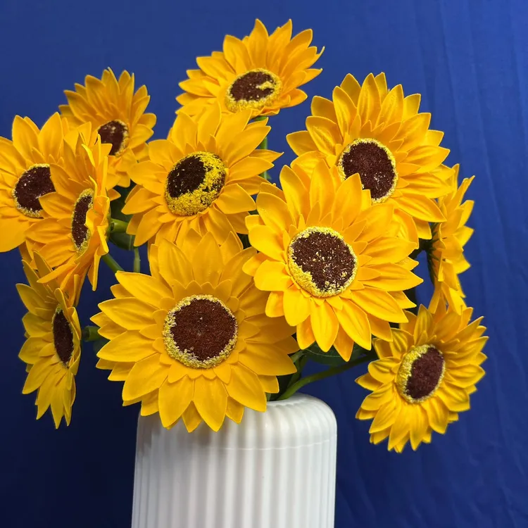 香皂花向日葵手工diy材料包适合节日生日家居摆件