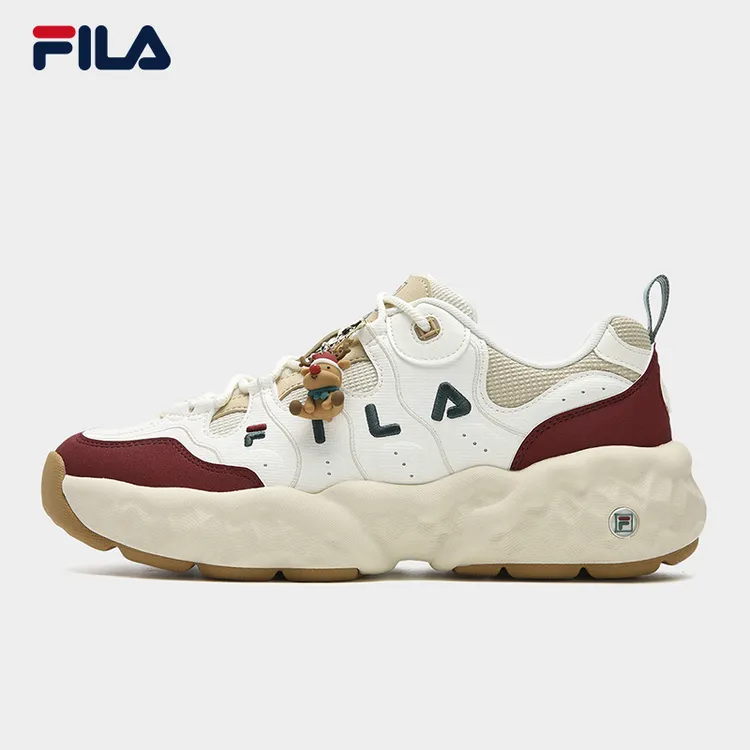 Fila/斐乐【松饼鞋圣诞版】秋冬新款情侣男女复古老爹鞋F12M611132F