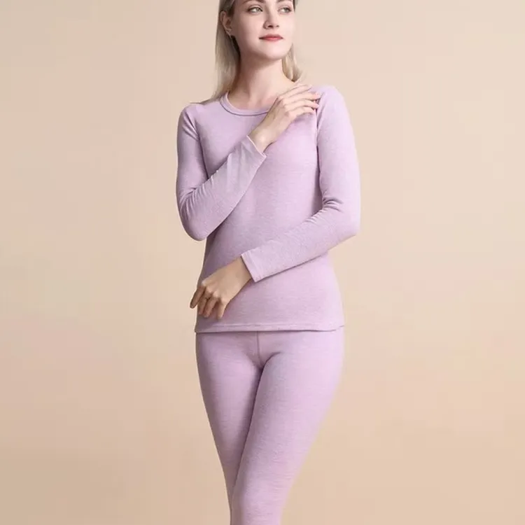 女士保暖衣套装加厚内衣