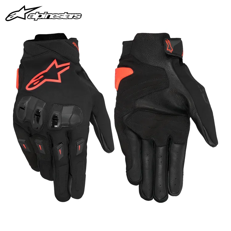 a星摩托手套SP X 3透气摩托车羊皮防摔骑行手套机车装备男SP-X3