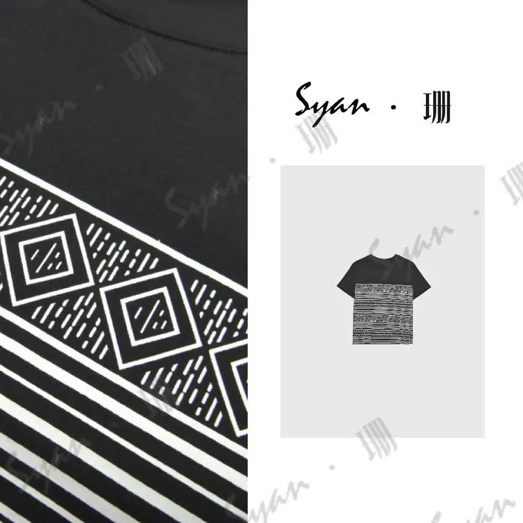 Syan【尺素】老钱风松弛感女装洋气休闲夏季新款时尚设计T恤短袖