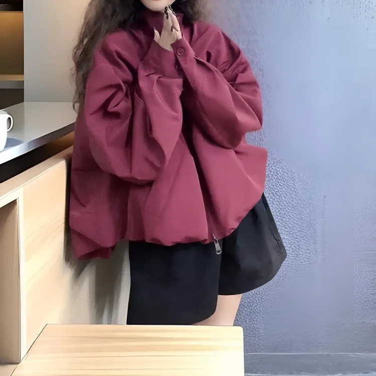 美式复古高级韩版薄款2025春秋新款休闲短款上衣夹克外套时尚百搭