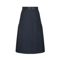 【丽公主】商场同款新品绗缝华夫格面料半身裙N1610A34662