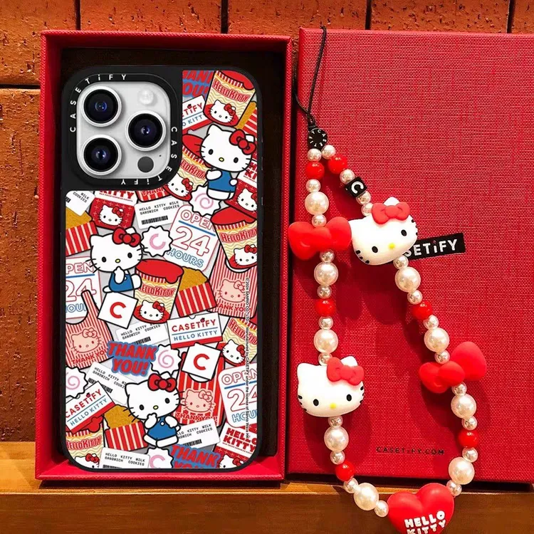 CASETIFY联名50周年限量版凯蒂猫KT猫iPhone16promax苹果15手机壳