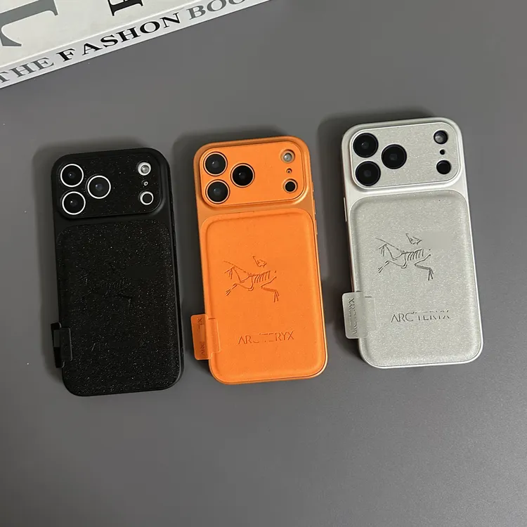 欧美户外潮鸟皮纹适用iPhone17pro苹果16压花15全包14情侣手机壳