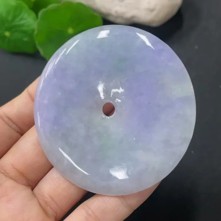 F36277004-1-20天然翡翠(A货)翡翠平安扣 货品总重约36.6克