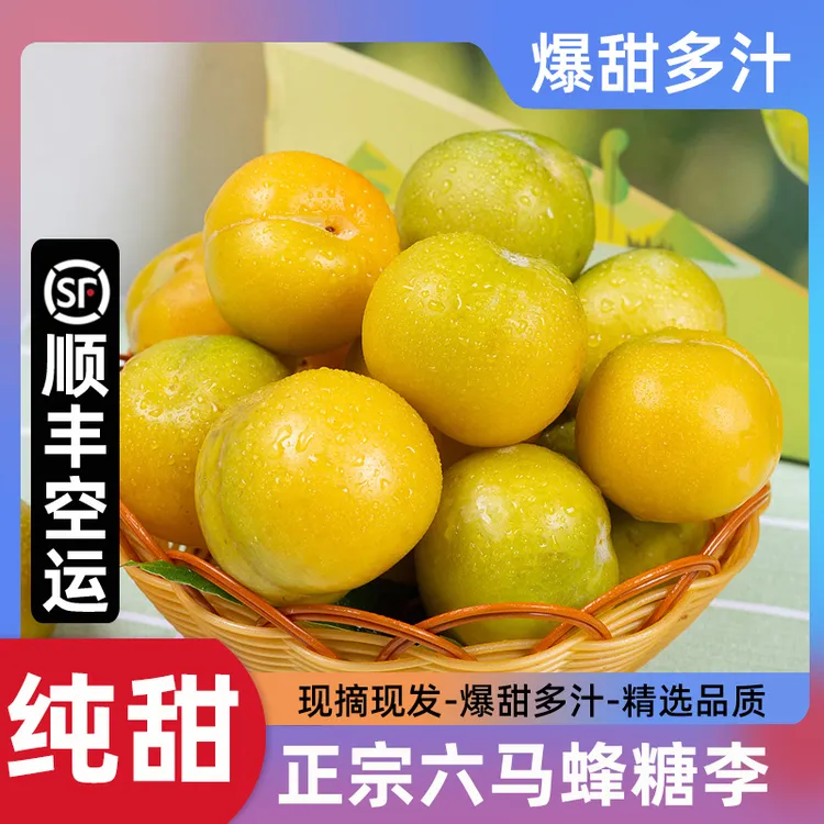 【顺丰空运-坏果包赔】贵州镇宁六马当季新鲜蜂糖李产地现摘现发