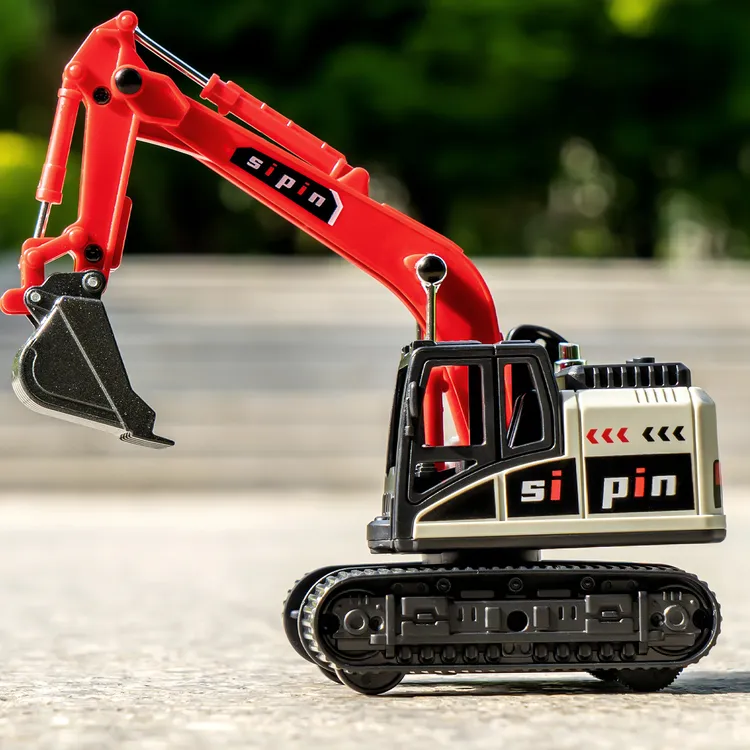 儿童仿真合金挖掘机玩具车男孩挖机车2-6岁儿童大挖机工程车2025