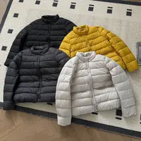 【米可家】新国标90白鸭绒安心绒晓立领排骨羽绒服7710