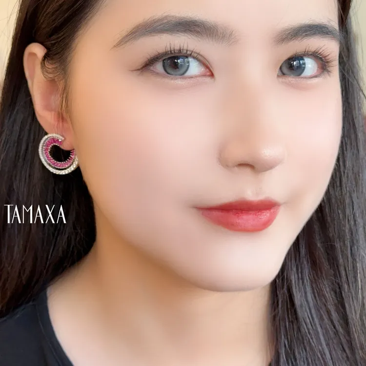 925银耳饰 Tamaxa纯银耳环