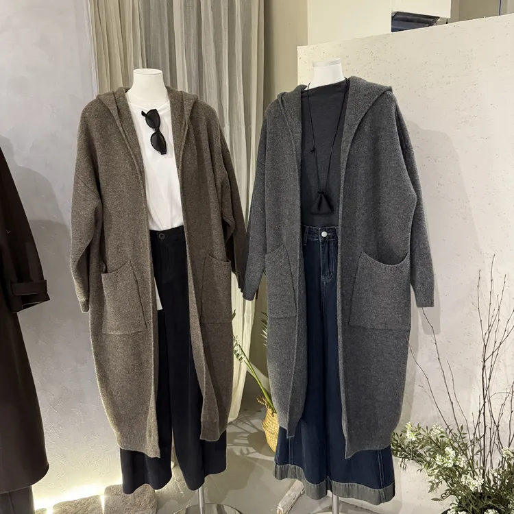 十三行2025秋冬新款加厚保暖连帽慵懒风设计新款时尚洋气百搭女装