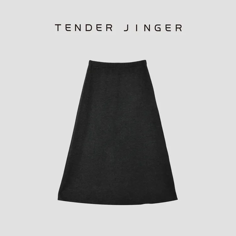 Tender Jinger｜松紧腰A版立体半身裙T54TS50207