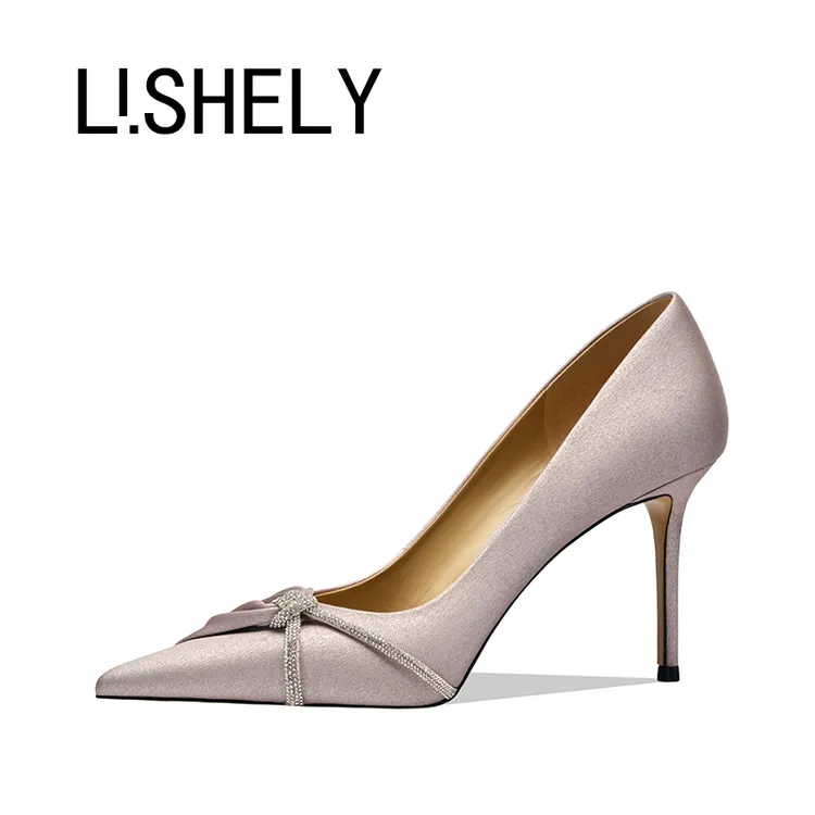 1168[流萤吻踝]百搭细跟高跟鞋单鞋黑色职业防水台浅口高跟鞋白色