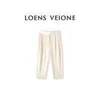 LOENS VEIONE/罗拉【鲲之梦境】 高织工艺直筒时装裤24CVCG0320N