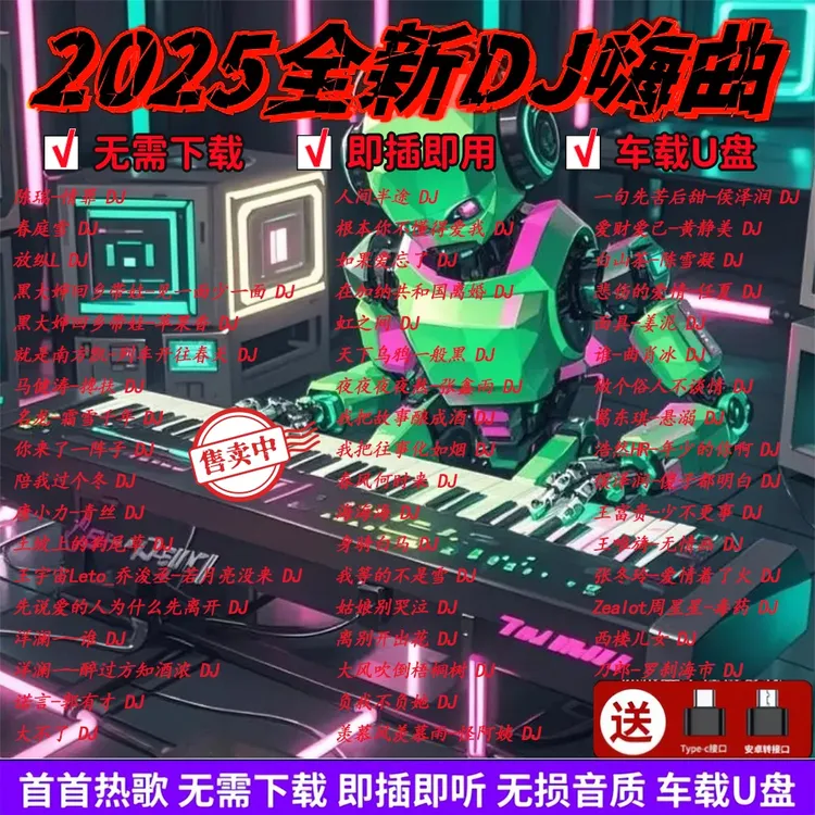 汽车载u盘歌曲2025新款热歌榜柏林之声无损高品音质车用音乐u优盘