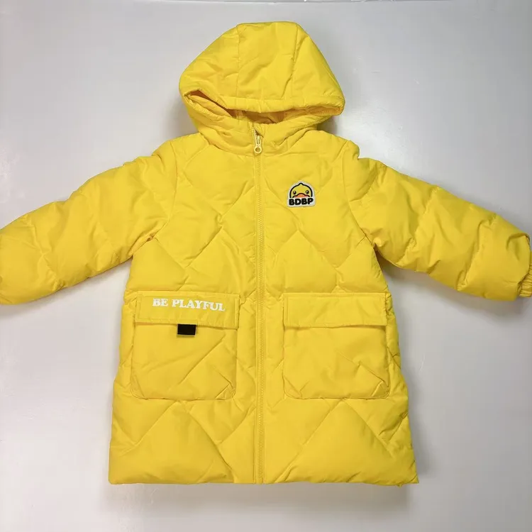 B.DUCK小黄鸭多元萌潮男童女童系列保暖加厚时尚儿童羽绒服 A055