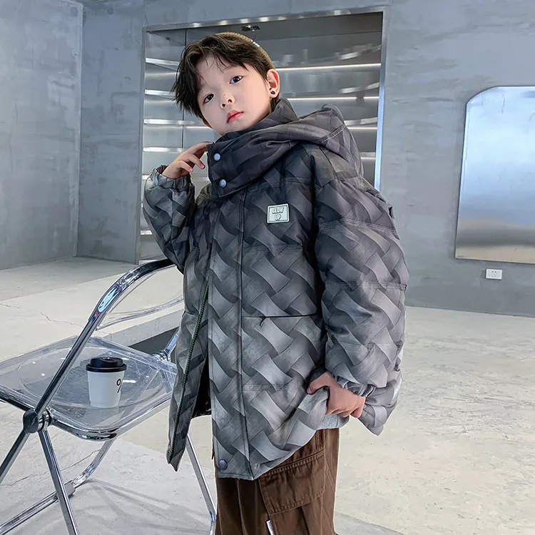 【现货先发】印花加厚渐变羽绒服2025儿童冬装K234YRF3652