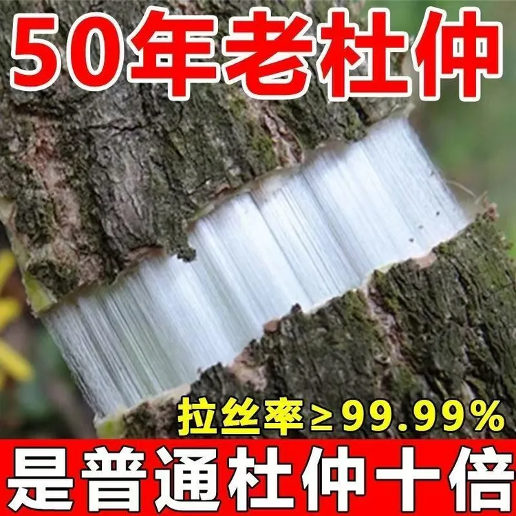 秦岭无硫纯天然野生杜仲老树杜仲皮泡茶泡酒杜仲煲汤滋补养生正品