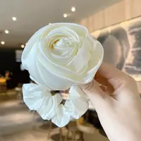 非遗玫瑰发圈“手工微瑕，介意勿拍，X退X换”