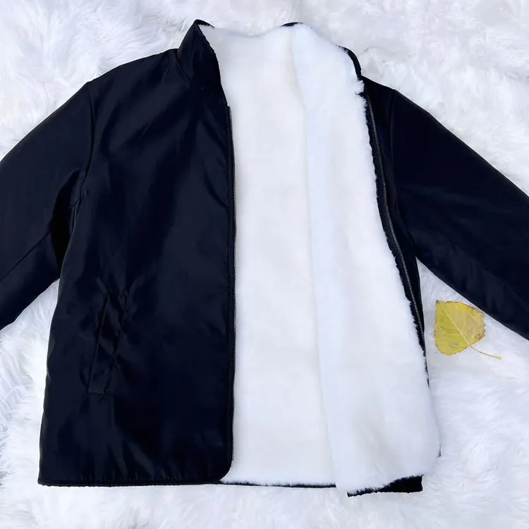 羊毛棉袄男皮毛一体中老年加厚保暖真羊皮棉衣皮袄冬季爸爸装外套