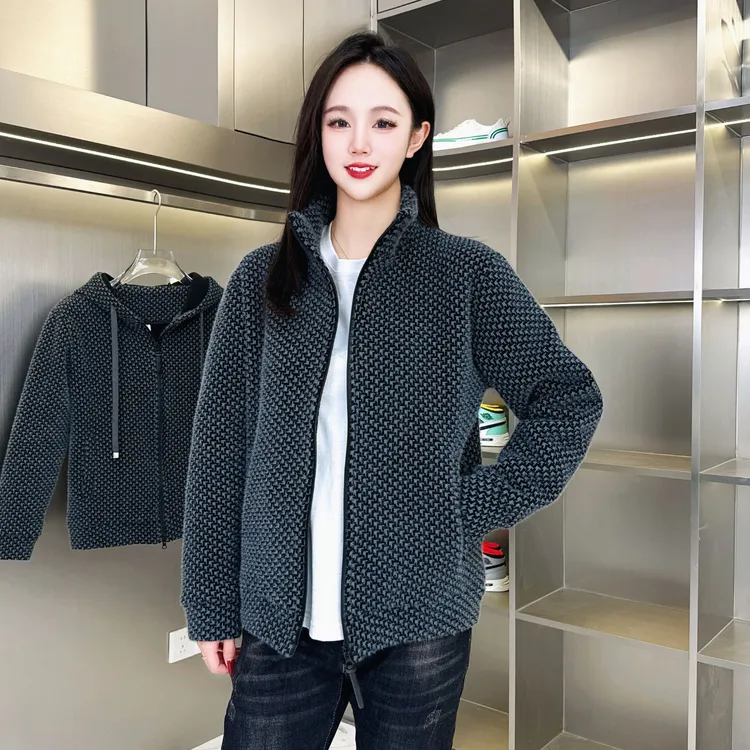 冬季时尚轻奢帅气休闲免烫抗褶皱夹克外套男JH670