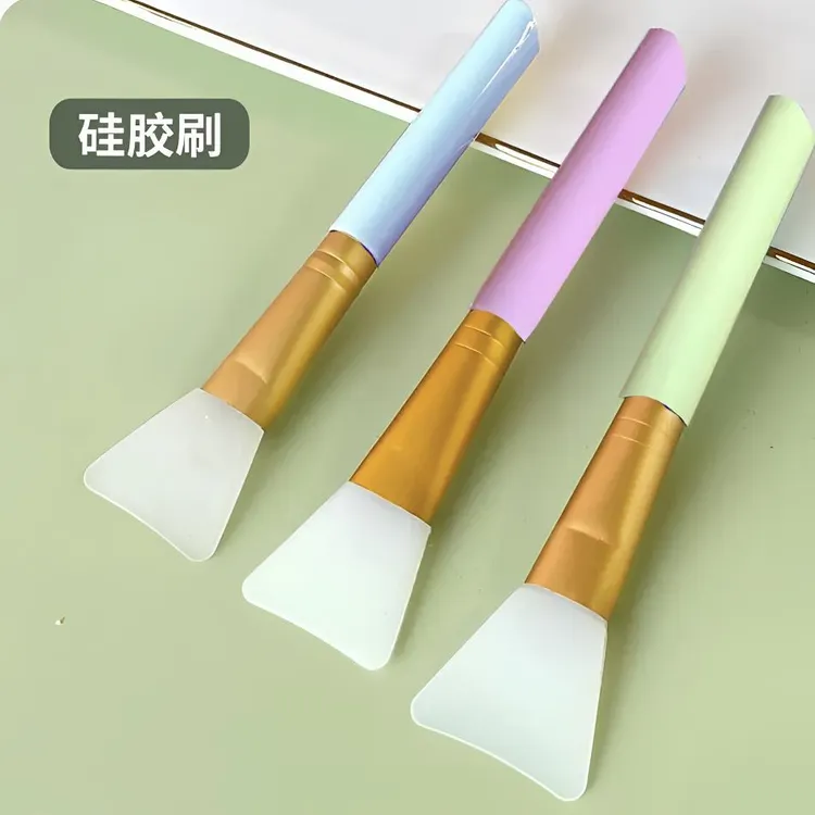 硅胶软毛面膜刷美容院DIY工具泥膜刷子脸部专用软毛不掉毛工具